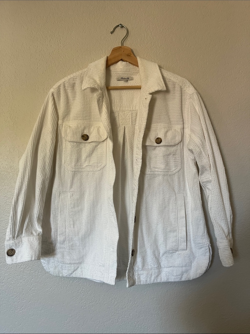 Madewell Corduroy Chore Coat Shacket Jacket